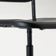 Обертовий стілець, чорний IKEA SMÄLLEN 005.034.35 - зображення 5