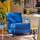 Геймерське крісло, яскраво-синій колір IKEA BRÄNNBOLL 705.866.15 - изображение 6