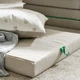 Розкладний пуф/матрац бежевий/зелений IKEA SLÄKT 005.903.57 - изображение 3