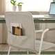 Конференц-крісло, світло-бежевий/білий IKEA LÄKTARE 895.032.72 - изображение 8