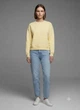 Свитшот на флисе H&M Studio S Светло-желтый 1014355 - изображение 1