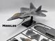 Збірна модель винищувача f-22 raptor з підставкою. Aivory - изображение 1