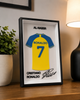 Картина в рамці футболка Cristiano Ronaldo Al-Nassr з автографом. Aivory - изображение 1