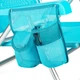 Пляжне крісло Outtec 2 в 1 з функцією шезлонга Sun Flex Бірюзове 186214 (5905884421765) - зображення 11