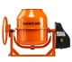 Бетонозмішувач Concrete Mixer Standart (125 л, 220 В, 0.75 кВт) міксер для бетону (24449) - зображення 3
