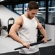 Набір регульованих гантелей 2 × 20 кг зі штангою Gymtek G-66605 Синьо-чорний (5907766666059) - зображення 20