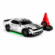 Дрифт мини машинка на радиоуправлении Додж Dodge Challenger SRT Hellcat Mini Drift 1:43, 4WD, 15 км/ч, LED подсветка, USB зарядка Серебристый - зображення 2