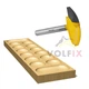 Фреза пазова фасонна VOLFIX FZ-120-240 d6 (FZ-120-240 d6) - изображение 3