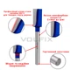 Фреза погружна пряма пазова VOLFIX FZ-125 D16 d8 H125 h30 (FZ 125 D16 d8) - изображение 5