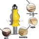 Фреза фігурна кромкова VOLFIX FZ-120-211 d12 (FZ-120-211 d12) - изображение 4