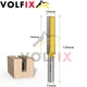 Фреза для врізання замка VOLFIX FZ-130 D16 h76 H130 d12 (FZ-130 D16 d12) - изображение 2