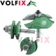 Комплект фрез №1 VOLFIX GRAND з 3-х фрез для мебельної обв'язки з фільонкою (FZ-120-910 + FZ-120-950 d8) - изображение 5