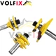 Комплект фрез №5 VOLFIX з 3-х фрез для мебельної обв'язки з фільонкою (FZ-120-900 + FZ-120-931 d12) - изображение 5