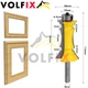 Фреза фігурна кромкова VOLFIX FZ-120-215 d8 h64 (FZ-120-215 d8 h64) - изображение 2