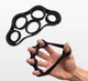 Набор кистевых эспандеров EasyFit GripKit 6 в 1 для тренировки кисти, пальцев и предплечья Черный (EF-1990s-7-BK) - изображение 8