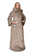 Ковдра-електрохалат KLARSTEIN Slanket з рукавами Бежевий Б/В - зображення 1