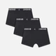Трусы-боксерки мужские Jordan Jhm Mens 3 Pk Flight Cotton Tru Boxer S Чорний JM0891-023 - изображение 2