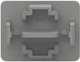 Zestaw 24 zaślepek Ubiquiti RJ45 Dust Cover Grey (UACC-RJ45-Cover) - obraz 6