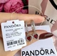 Срібні сережки Pandora "Червоне серце" 925 проба — Кульчики Пандора з камінням на подарунок Мамі чи Дівчині - зображення 5