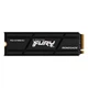 Накопичувач SSD M.2 Kingston FURY Renegade with Heatsink 2TB 2280 NVMe PCIe Gen 4.0 x4 3D TLC NAND - изображение 1