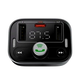 FM-трансмиттер Baseus S-09 Lite черный для автомобиля с Bluetooth и быстрой зарядкой USB Type-C - изображение 4
