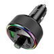 FM-трансмітер Hoco E82 Guerrero Bluetooth для автомобіля зі швидким заряджанням 30 Вт USB Type-C і USB Type-A - зображення 6