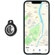 Поисковый трекер Hoco E91 Tiger GPS брелок для защиты от потери вещей черный - изображение 5
