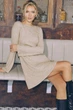 Сукня міні ТМ Seventeen XXL-3XL бежевий меланж (2223.6184) - зображення 1