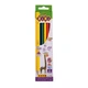 Карандаши цветные ZiBi Kids line 6 кольорів - изображение 1