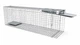 Живоловка 103x28x31 см для куницы ласки крыс кошек оцинкованная сталь T12547 - изображение 6