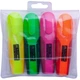 Набор маркеров Buromax highlighter pen, NEON, chisel tip, SET 4 colors - изображение 3