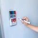 Маркер Axent набір для сухостирюваних дощок Comfort Grip 2 мм круглих 4 шт - зображення 5