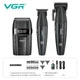 Набір для стрижки VGR 3 в 1 V-640 S3 BLACK, машинка для стрижки, тример та електробритва (шейвер) - изображение 8