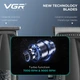 Набір для стрижки VGR 3 в 1 V-640 S3 BLACK, машинка для стрижки, тример та електробритва (шейвер) - изображение 3
