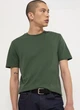 Футболка George чоловіча M базова Regular fit, зелена - изображение 2