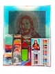 Набір алмазної мозаїки на підрамнику ColorArt Ісус 30x40 STP427 + Подарунок лак для покриття - изображение 3