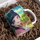 Чашка черная хамелеон с блестками матовая The Apothecary Diaries Монолог фармацевта Маомао 330 мл (МТ00435) - изображение 1