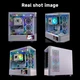 Ігровий корпус Jungle Leopard AC-02 ATX з LCD дисплеєм 5.5”, скляні панелі, RGB (білий) - зображення 7