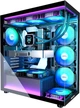 Корпус MUSETEX K2-N7-B ATX с 7 ARGB вентиляторами, Type-C, панорамное закаленное стекло, черный - изображение 1