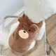 Флисовая кофта для собак Медведь с ушками S Коричневый - изображение 4