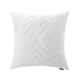 Подушка 70х70 з чохлом зі стібкою біла Nordic Comfort IDEIA 8-34690*001 - зображення 1