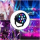 Світлодіодний прожектор RGB 12LEDх1W 240 V для сценічного освітлення чорний - зображення 2