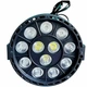 Світлодіодний прожектор RGB 12LEDх1W 240 V для сценічного освітлення чорний - зображення 4