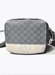 Сумка через плечо Jordan Monogram серого цвета. - изображение 6