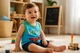 Детская майка для мальчика United Colors of Benetton 162343 56 см Голубая (2200004415246) - изображение 3