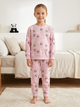 Пижама для девочки 116 Розовый MINIMODA (750943-116) - изображение 5