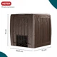 Компостер садовый Curver Eco Composter 340 л пластик коричневый с основанием и вентиляцией - изображение 2