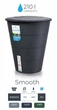 Резервуар для дождевой воды 210 л HDPE антрацитовый 753х753х865 мм - изображение 2