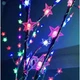Новогоднее светящееся светодиодное Дерево-гирлянда 150 см 72 LED звезды мультик - изображение 2