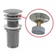 Донный клапан с переливом AlcaPlast A392C, 1 1/4", хром - изображение 2